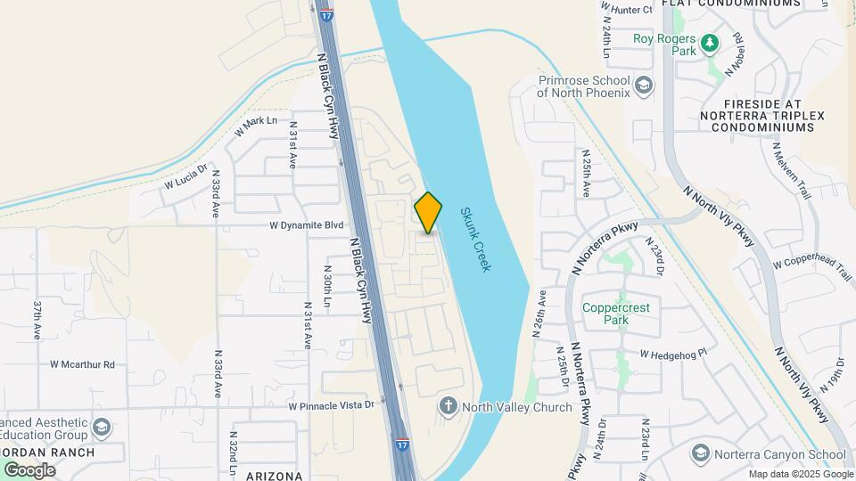 2820 W White Feather Ln Map and Location Details