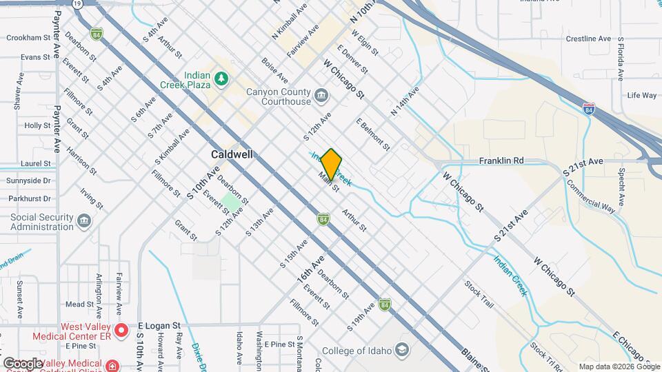 115 S 14th Ave Map and Location Details