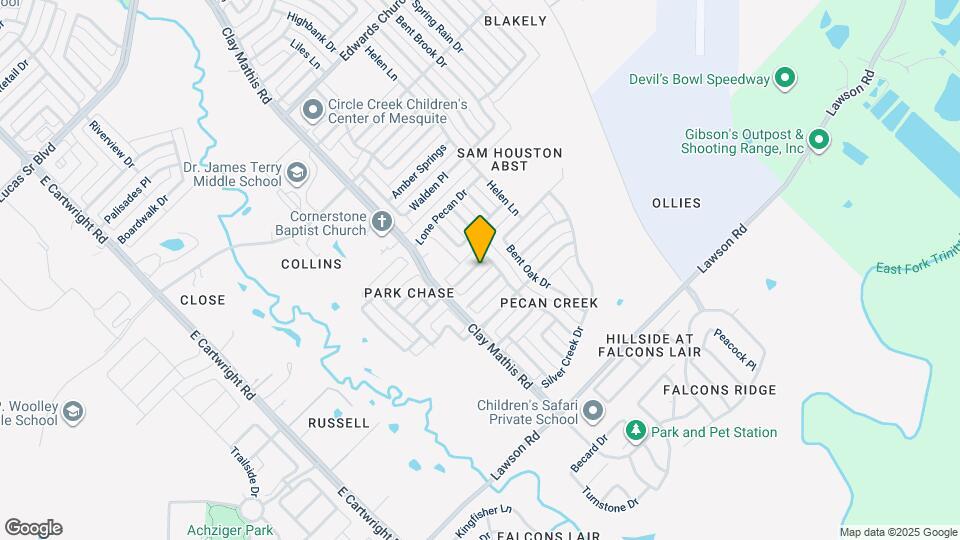 2108 Hickory Ridge Dr Map and Location Details