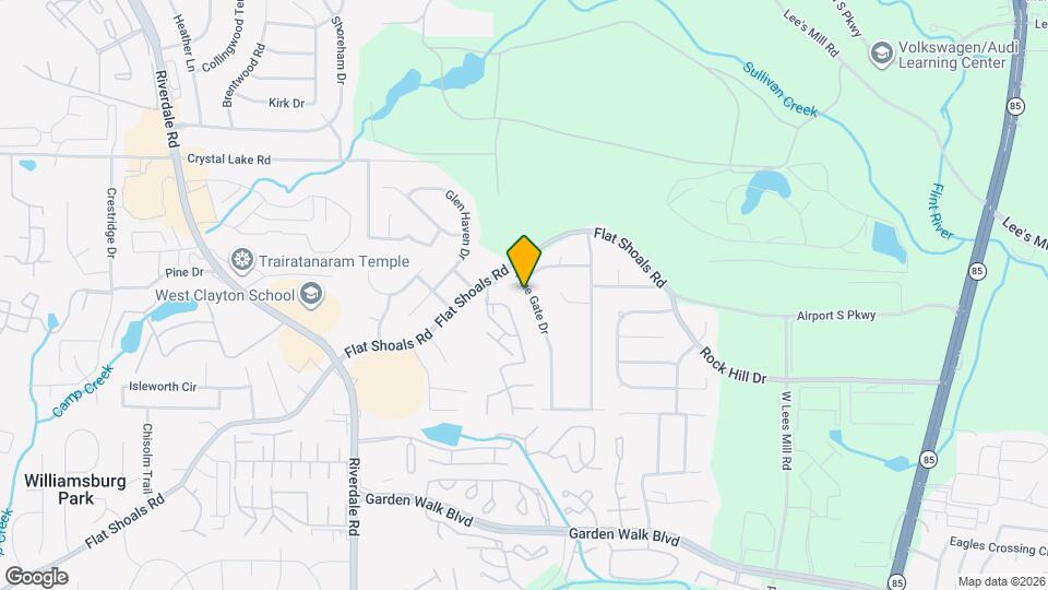 5543 Pine Gate Dr Map and Location Details