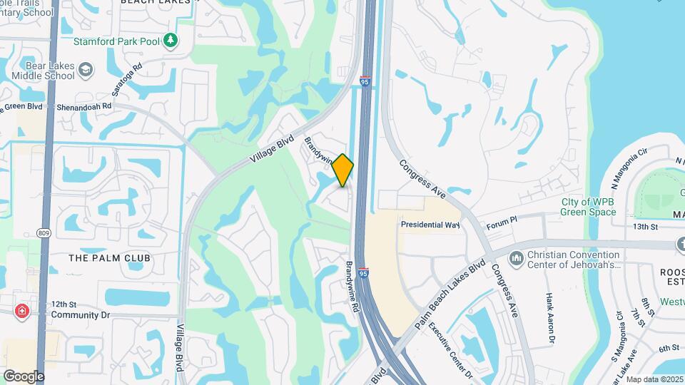 1977 Brandywine Rd Map and Location Details