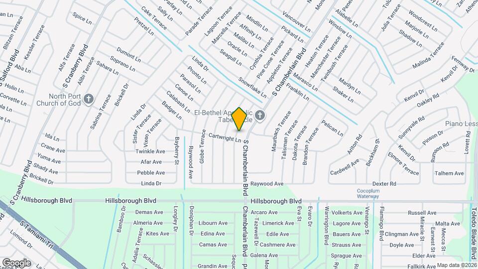 4970 Easter Terrace Map and Location Details