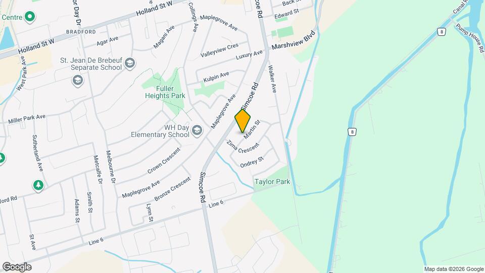 105 Martin St Map and Location Details