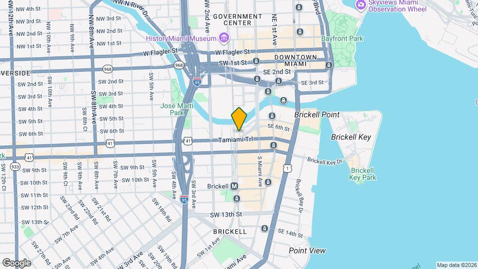 690 SW 1st Ave, Unit 2326 Mapa y Detalles de la Ubicación