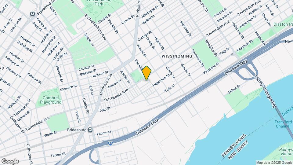 5734 Vandike St Map and Location Details