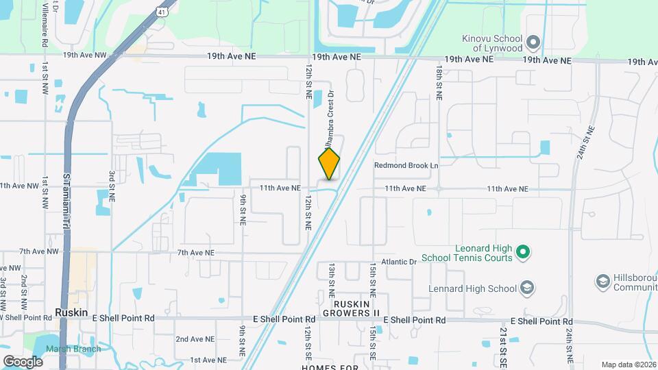 1201 Sheridan Bay Dr Mapa y Detalles de la Ubicación