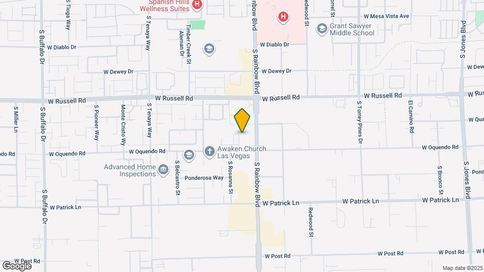 5846 Steinbeck Vly St Map and Location Details