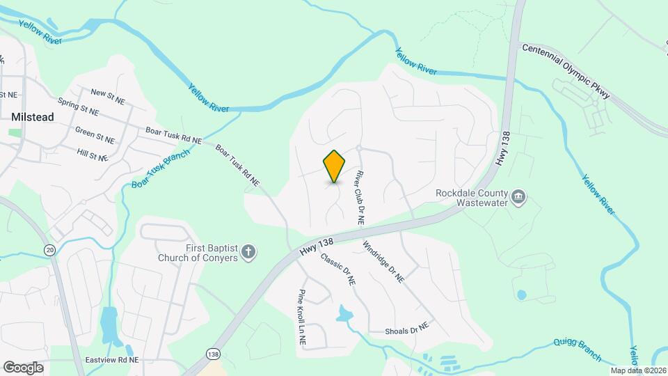 1500 Riverbrooke Way NE Mapa y Detalles de la Ubicación