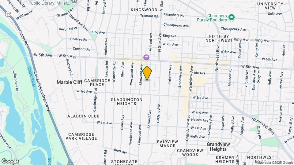 1451 Ashland Ave Map and Location Details
