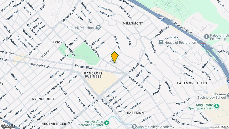 6932 MacArthur Blvd Map and Location Details