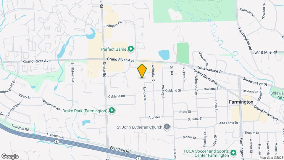 23861 Longacre St Map and Location Details