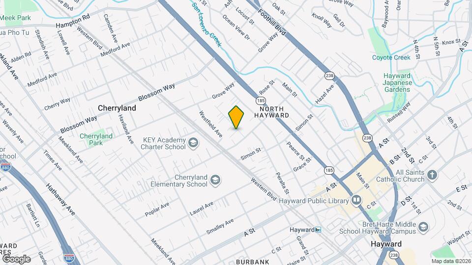 21927 Vallejo St Map and Location Details