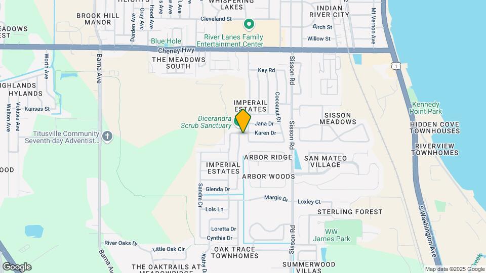 4955 Melissa Dr Map and Location Details