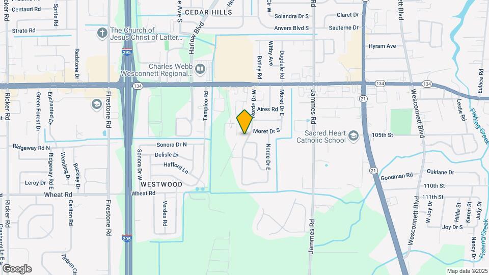 5714 Norde Dr W Map and Location Details
