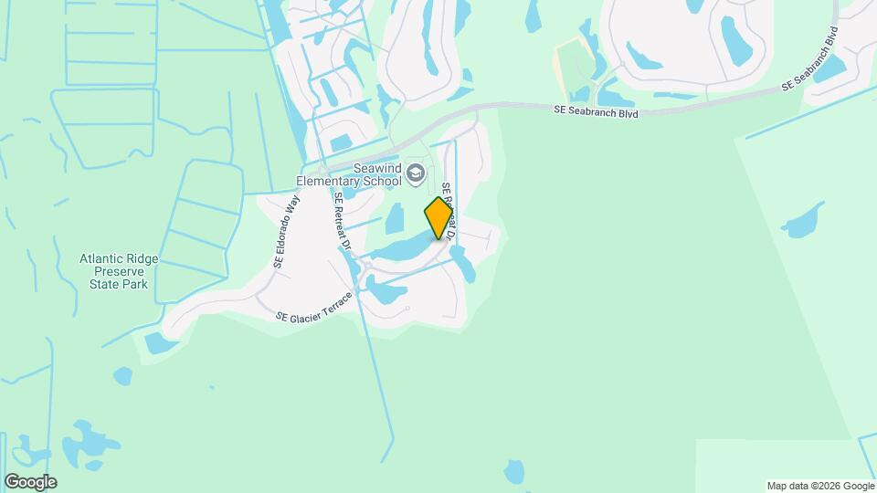 8952 SE Retreat Dr Map and Location Details