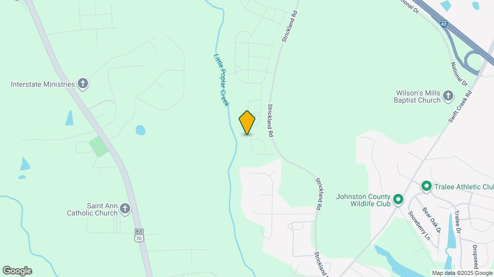 216 Babbling Brk Dr Map and Location Details