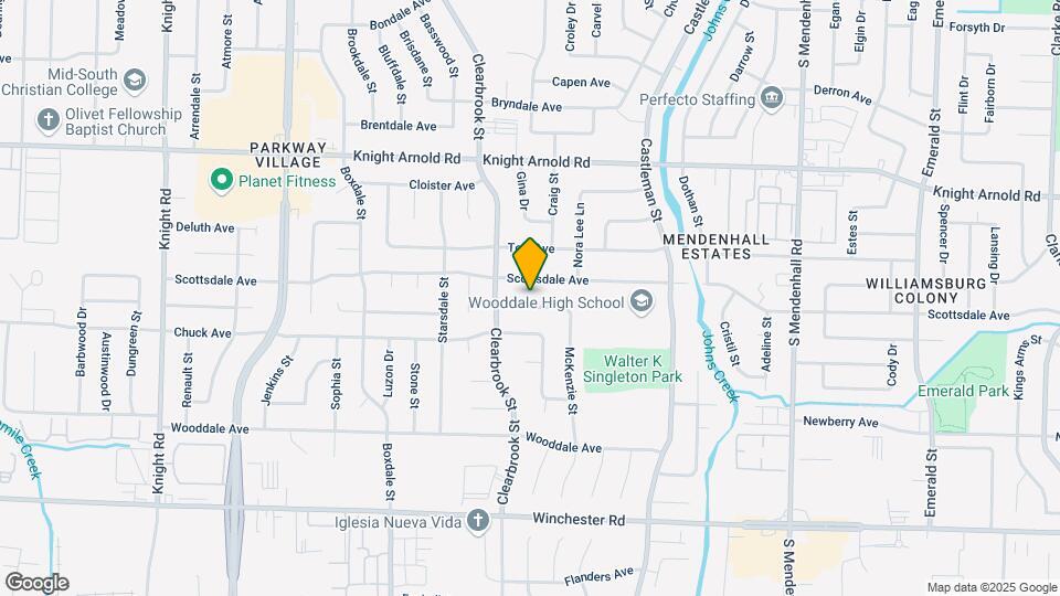 5016 Harrington Ave Map and Location Details