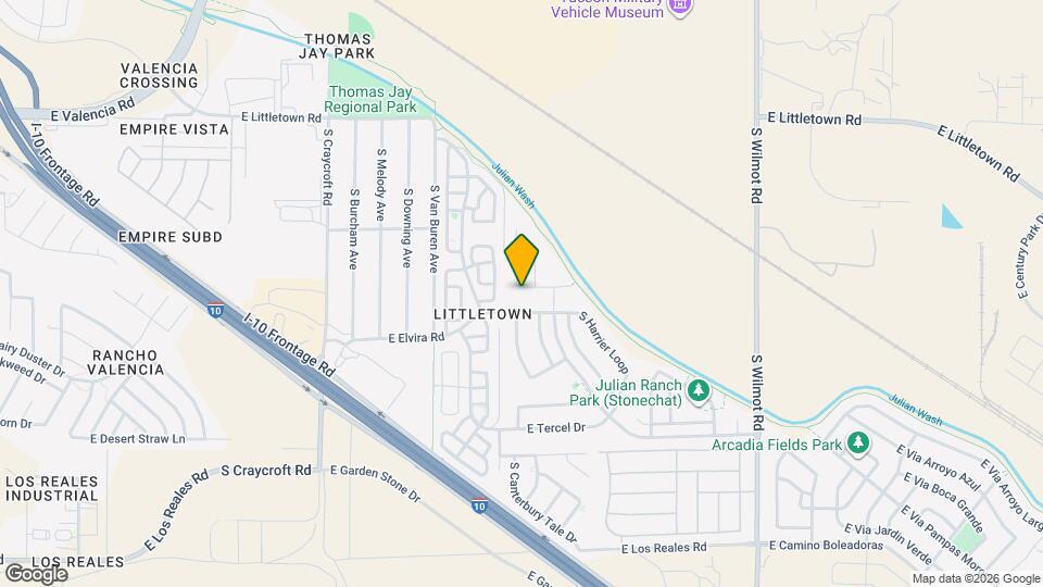 5858 E Sanderling Dr Map and Location Details