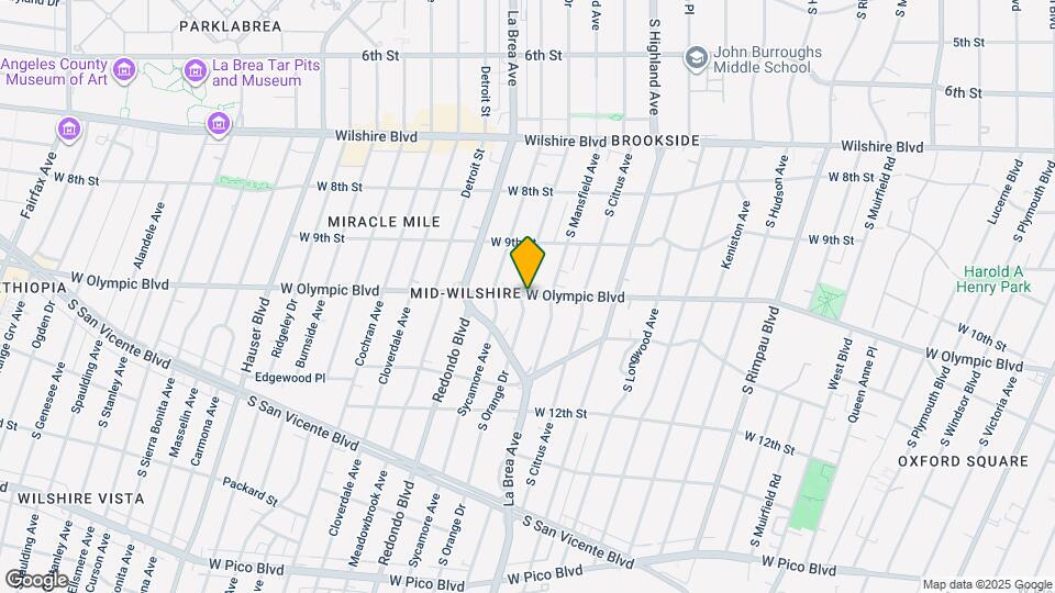 5222 W Olympic Blvd, Unit 5222 Map and Location Details