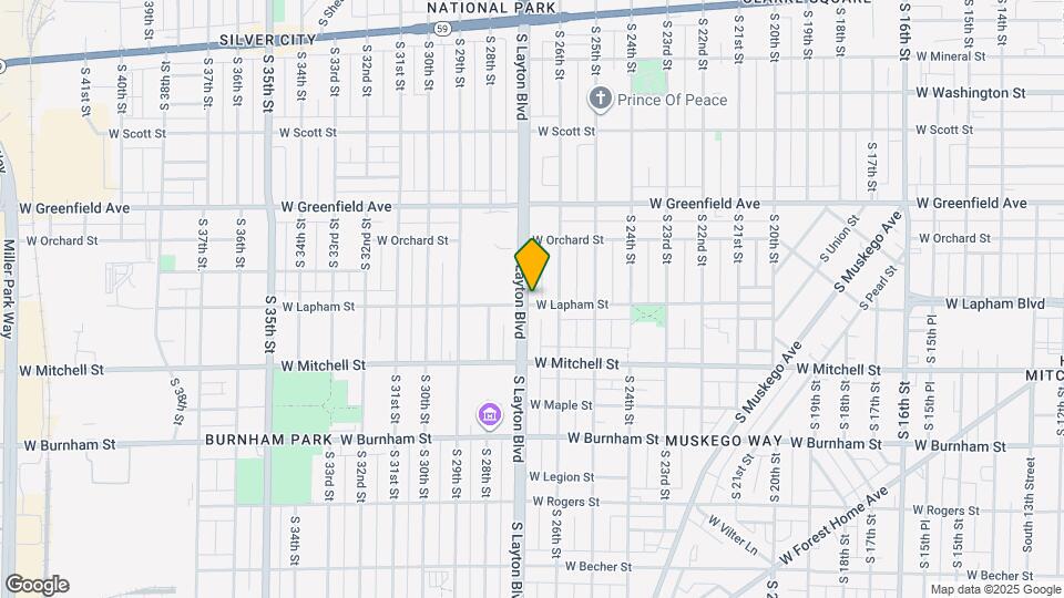 1576 S Layton Blvd Map and Location Details