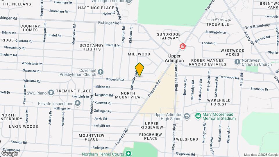 1842-1848 Ridgecliff Rd Map and Location Details