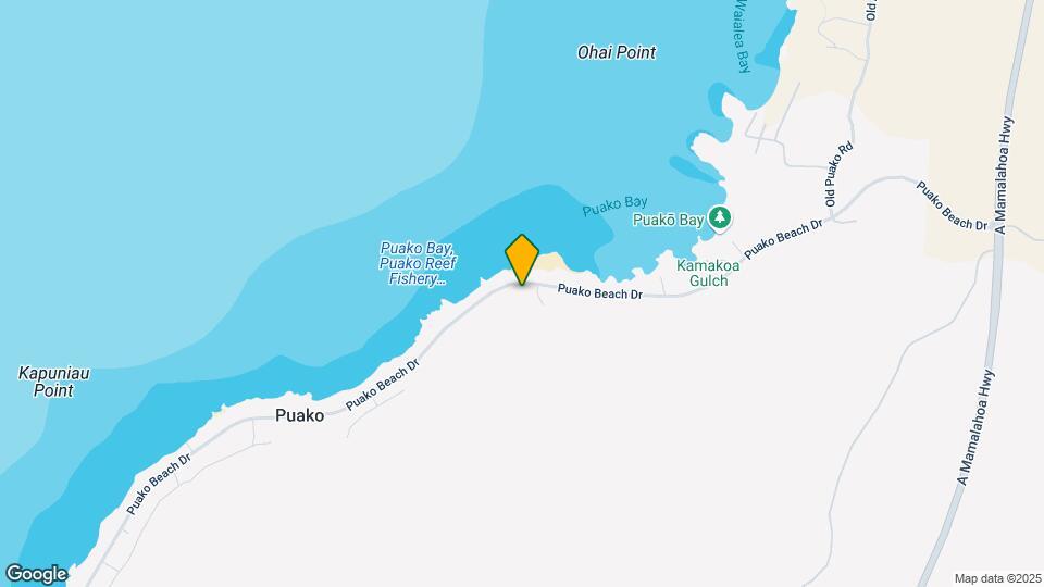69-1647 Puako Beach Dr, Unit 102 Map and Location Details