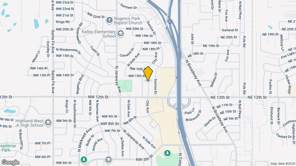 1413 City Ave Mapa y Detalles de la Ubicación