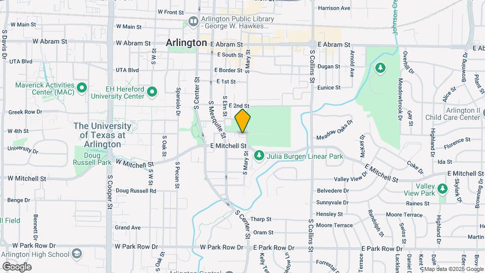 Arlington Central Apartments Map and Location Details