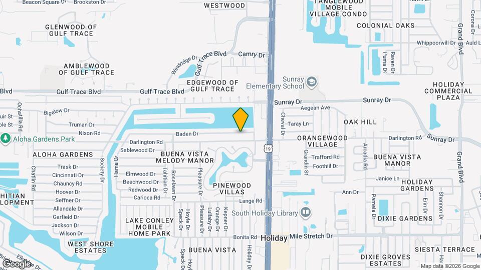 4328 Baden Dr Map and Location Details