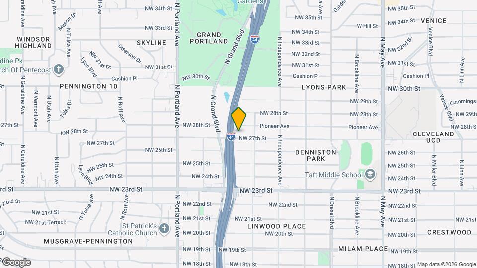 3433 NW 27th St Map and Location Details