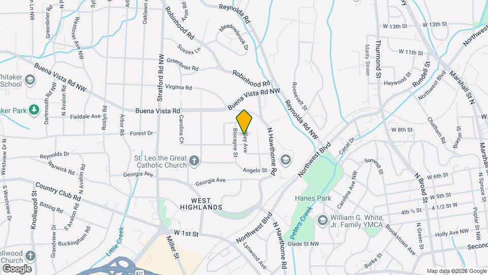 432 Wiley Ave Map and Location Details