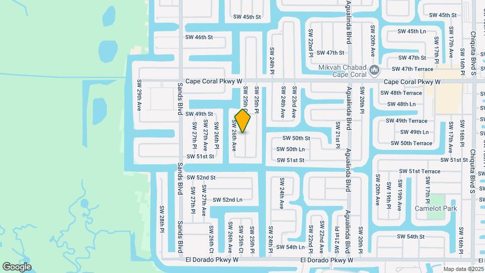 4930 SW 25th Ct Map and Location Details