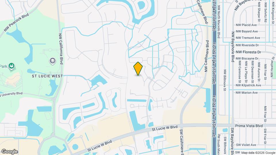 629 NW San Remo Cir Map and Location Details