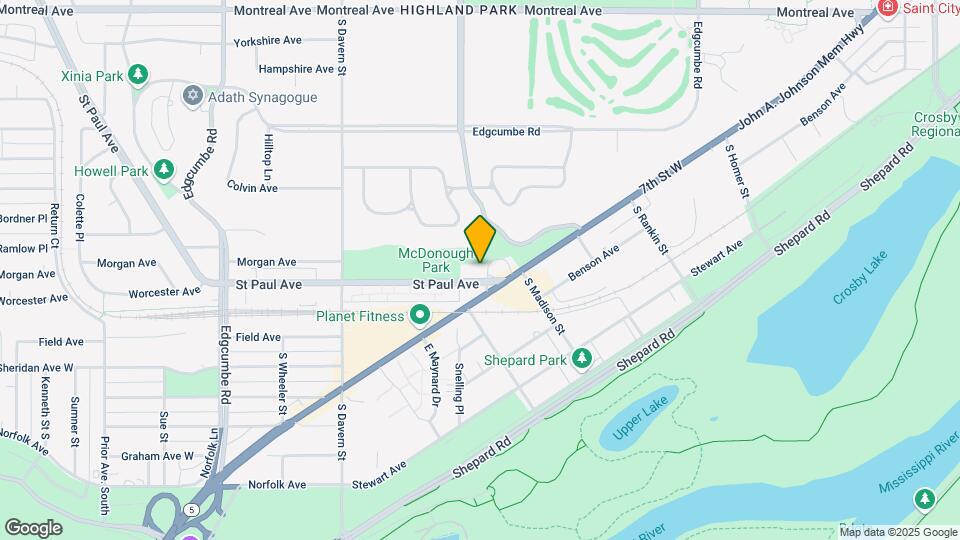 Highland Park Apartments Mapa y Detalles de la Ubicación