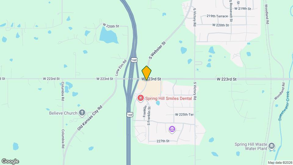 21594 S Harrison St Map and Location Details