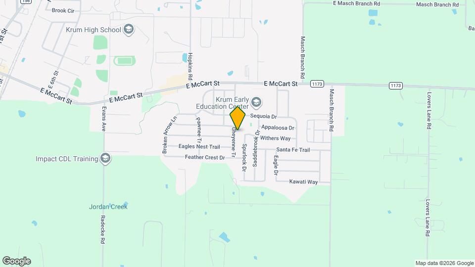 218 Cheyenne Tr Map and Location Details