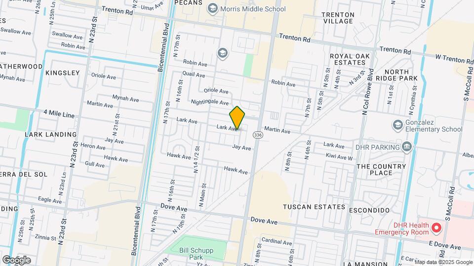 1101 Lark Ave Map and Location Details