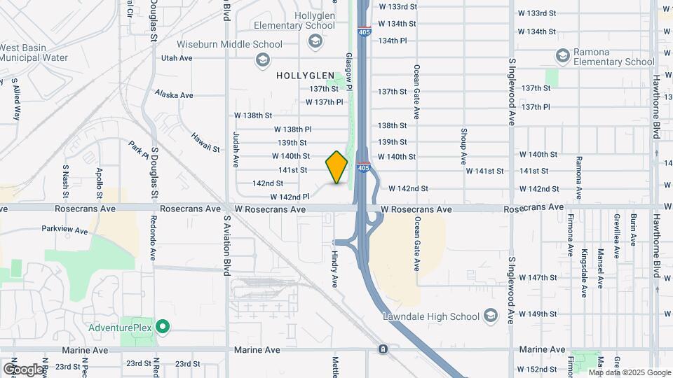 5248 W 142nd Pl Map and Location Details