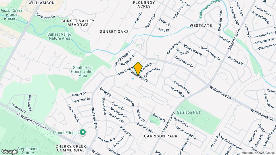 2607 Coatbridge Dr Map and Location Details