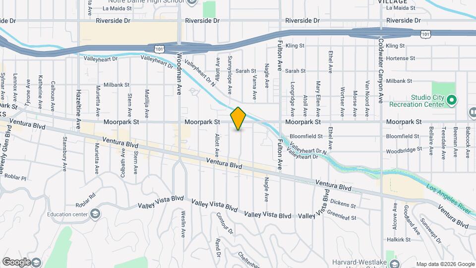 4321 Greenbush Ave Map and Location Details