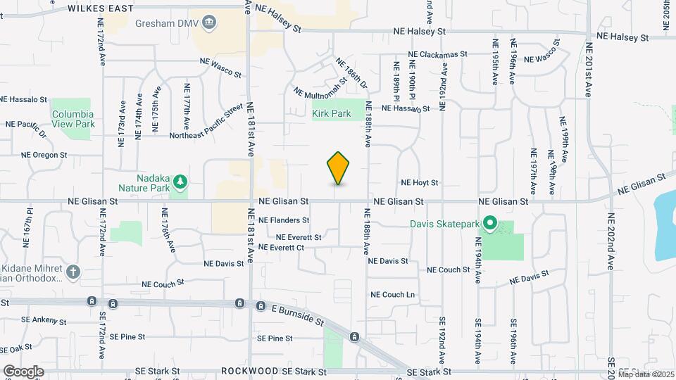 520 NE 185TH Pl Map and Location Details