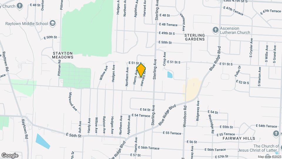 5208 Harvard Ave Map and Location Details