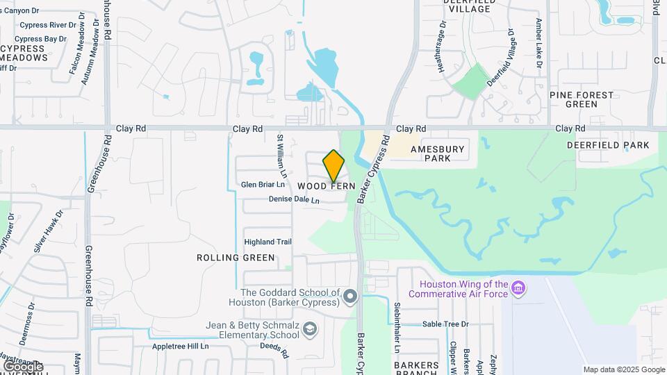 18522 Glen Briar Ln Map and Location Details