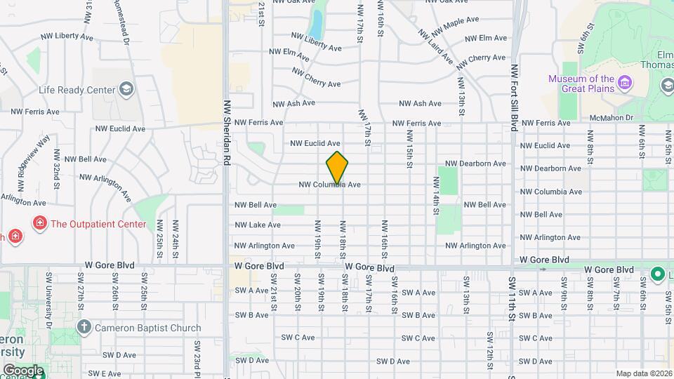 1804 NW Columbia Ave Map and Location Details