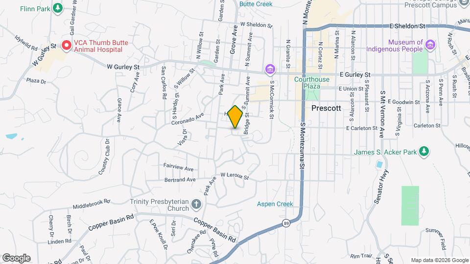 319 Pioneer Dr Map and Location Details