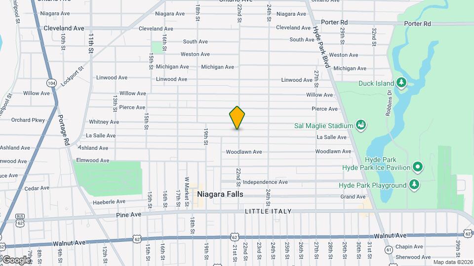 2034 La Salle Ave Map and Location Details