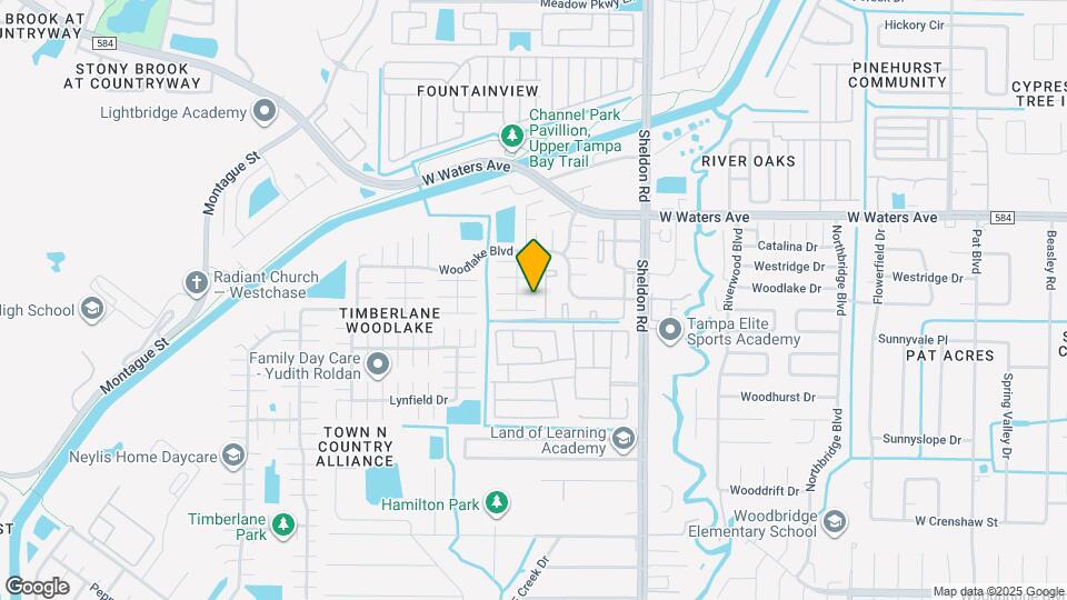 9106 Suffield Ct Map and Location Details