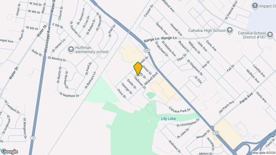 1159 Halloran St Map and Location Details