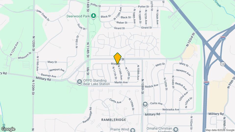 6714 N 110th Ave Map and Location Details