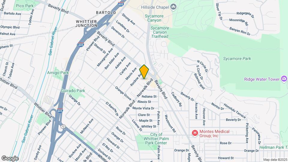 5441 Norwalk Blvd Mapa y Detalles de la Ubicación